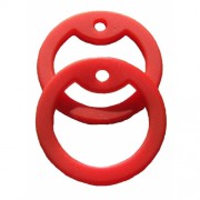 Red Dog Tag Silencers